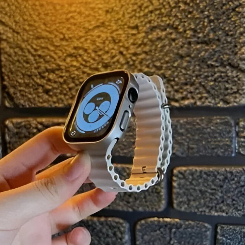 Apple Watch Band Silicone Waterproof Sport Ocean Strap for Apple Watch - Star